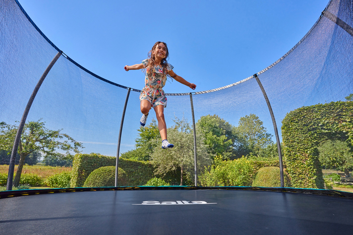Salta Cosmos trampolin med sikkerhedsnet Ø366 cm